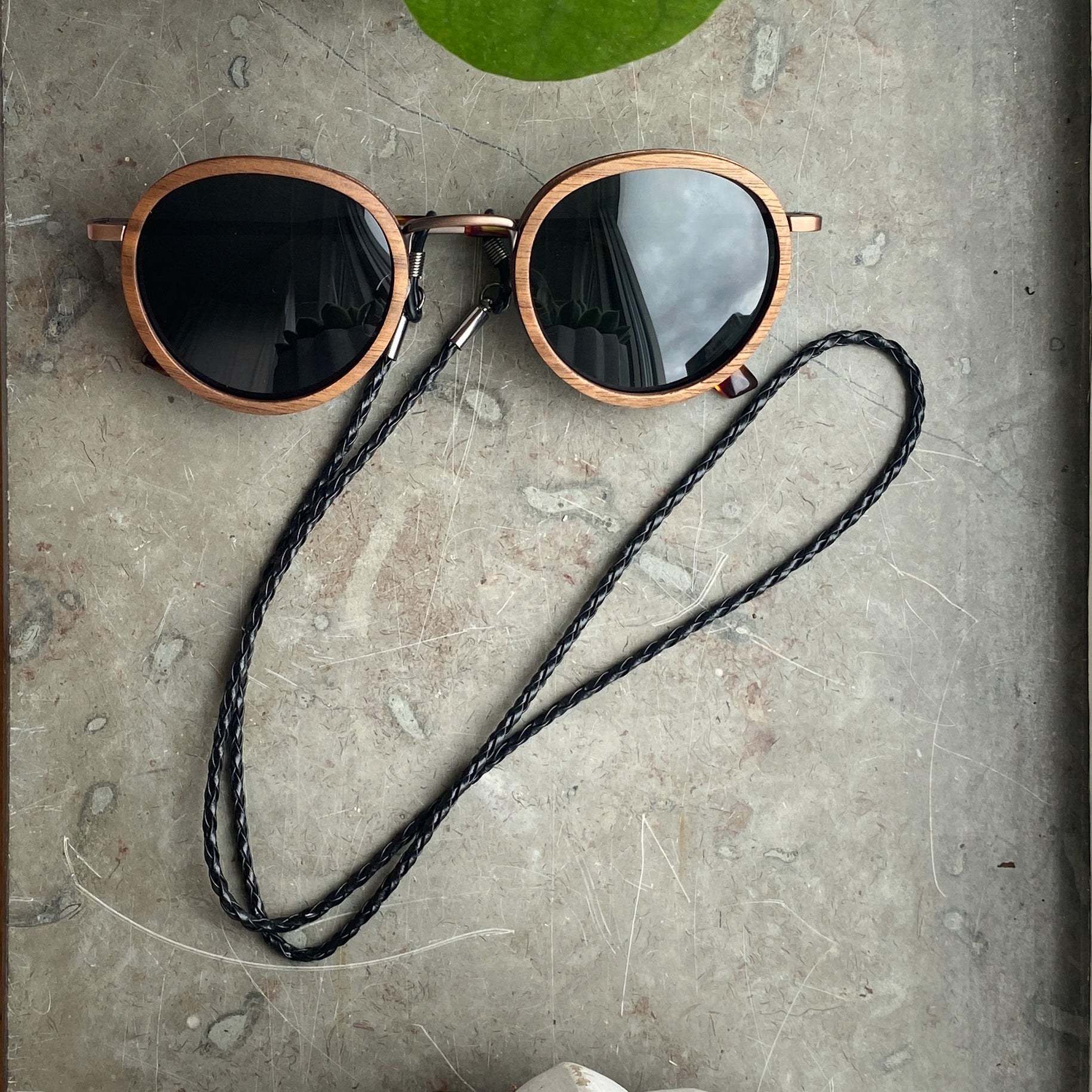 Senilsnöre Flätade - Braided straps Black