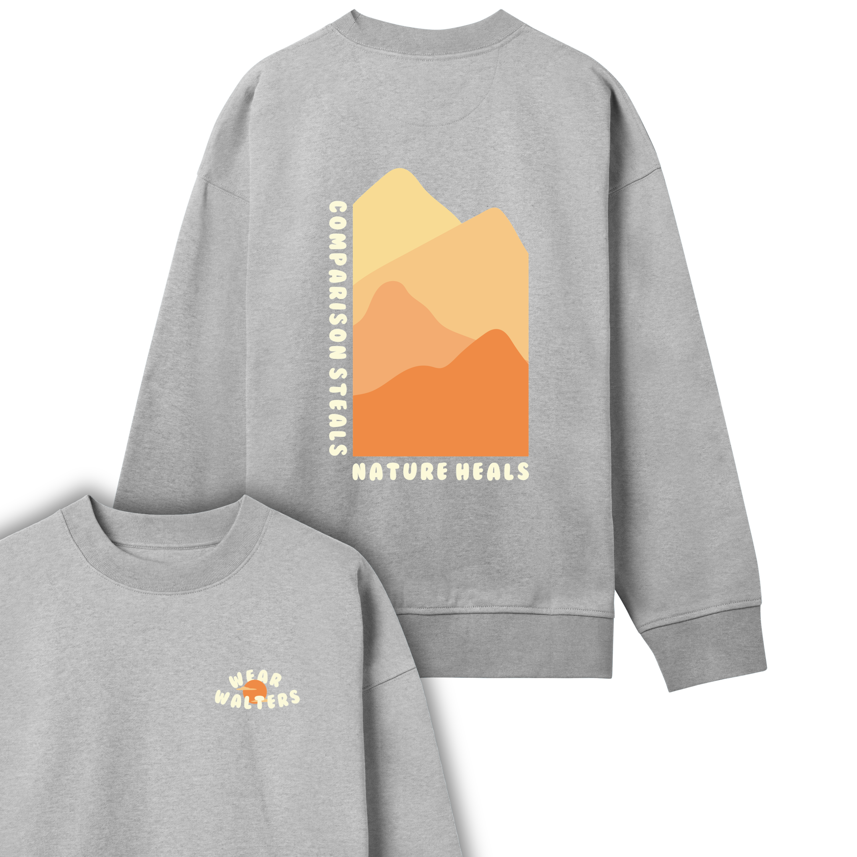 Nature Heals - Boxy Sweatshirt