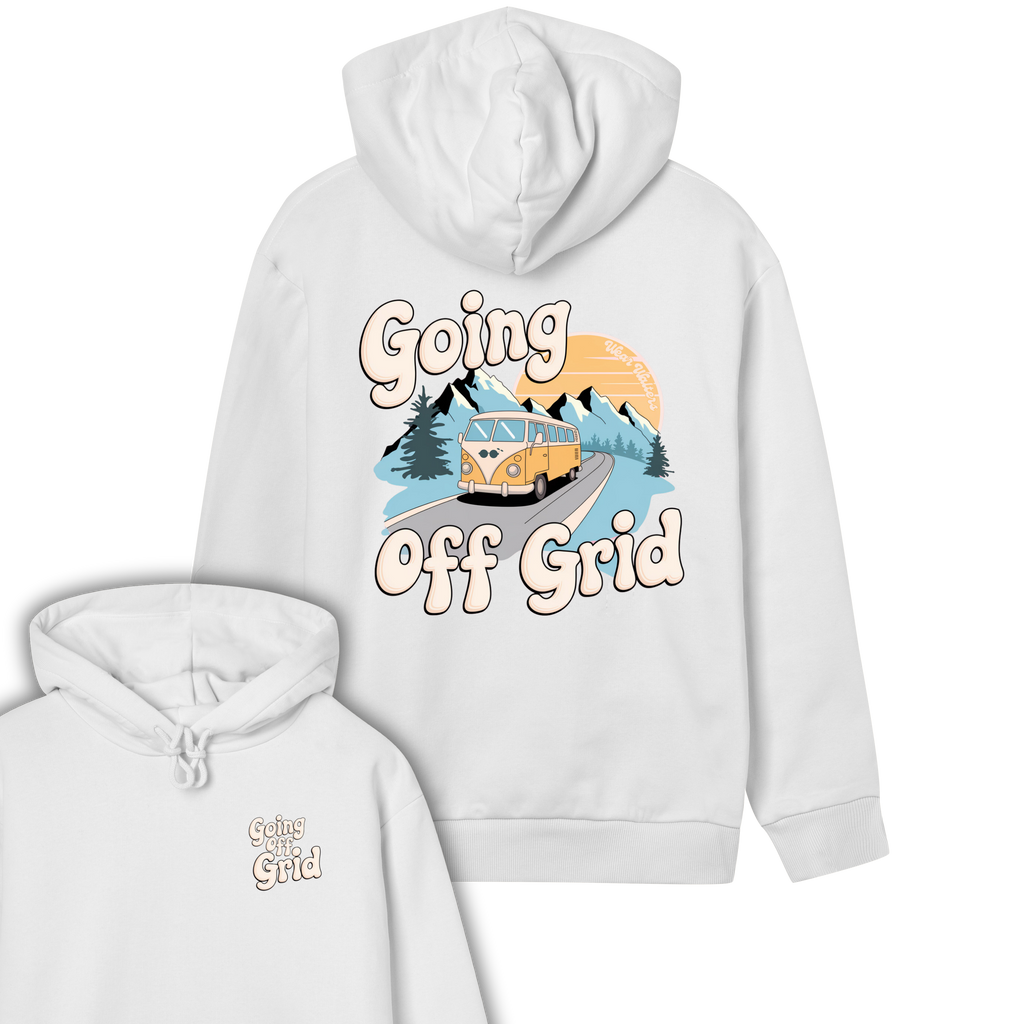 Going off Grid - Normaler Kapuzenpullover für Frauen
