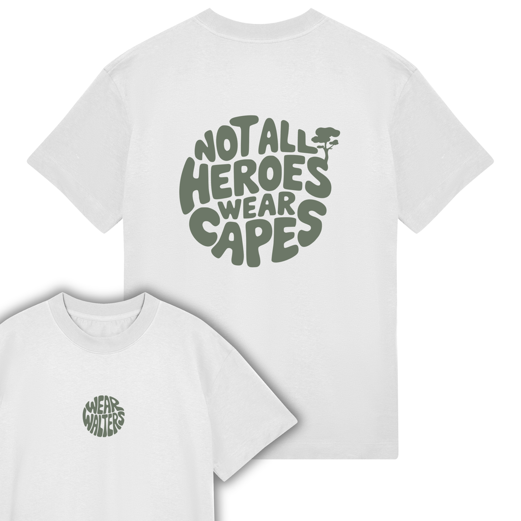 Not All Heroes - Mens Boxy Tee