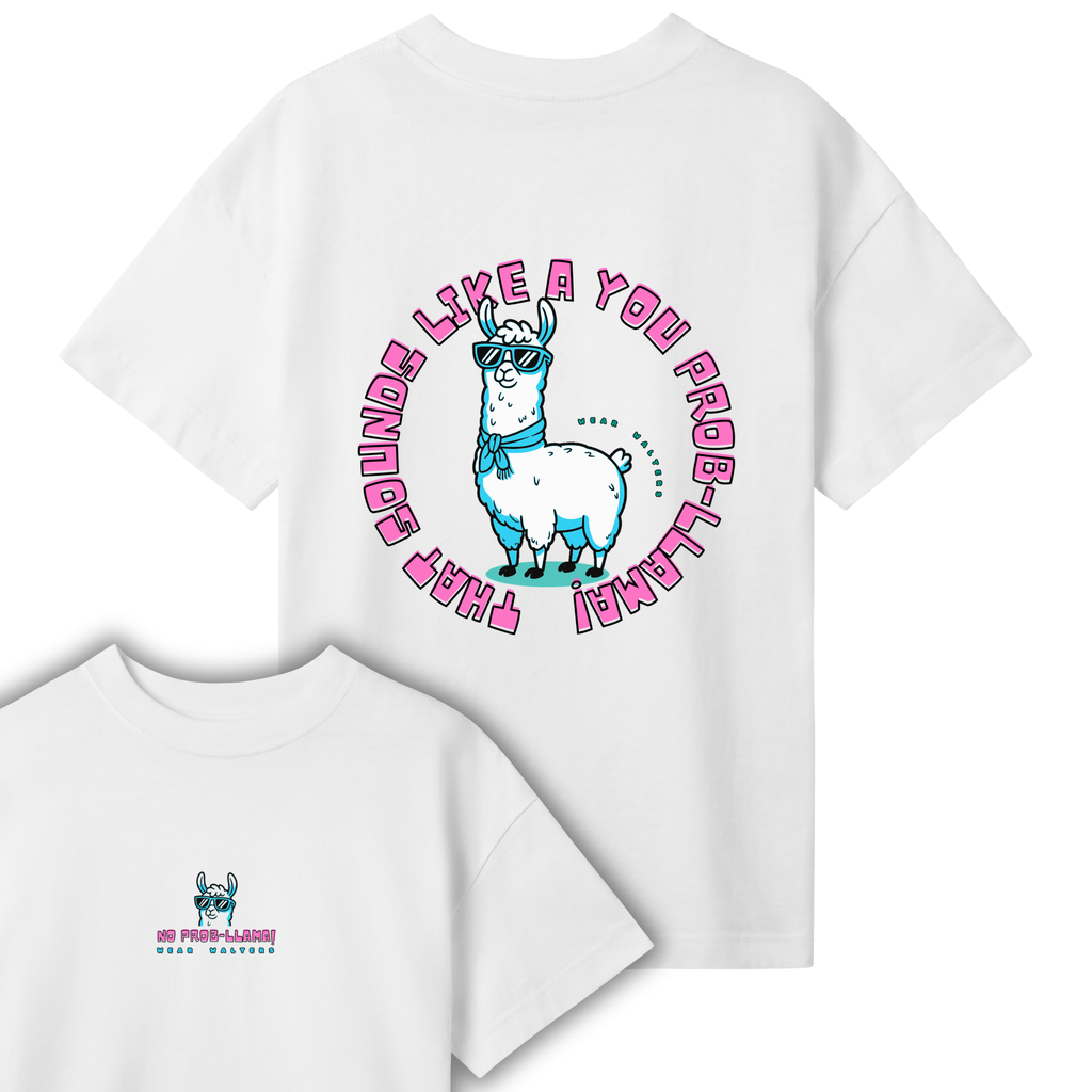 No Prob-llama - Womens Oversized Tee