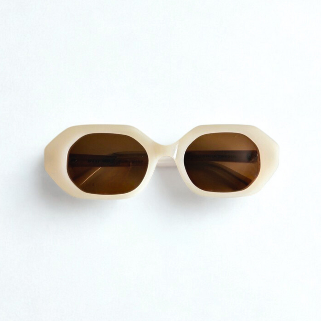 Breeze - Ivory / Cheery - Acetate Sunglasses