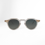Bio-acetate sunglasses WA11 - Crystal Clear / Oak