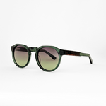 Solglasögon i bio-acetate WA08 - Olive Green / Ebony