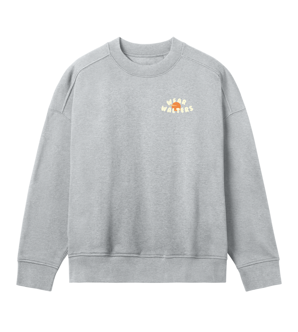 Nature Heals - Übergroßes Sweatshirt für Damen