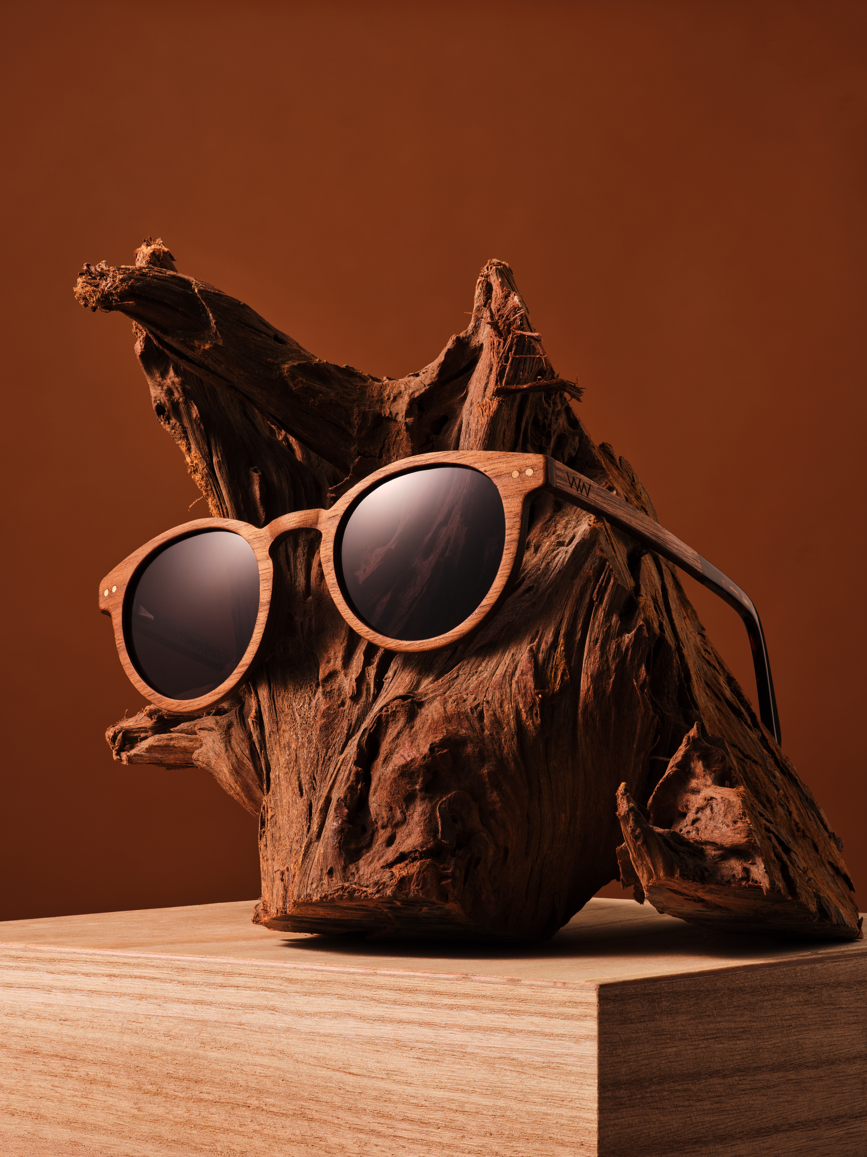 Solglasögon i trä - WearWalters Monroe