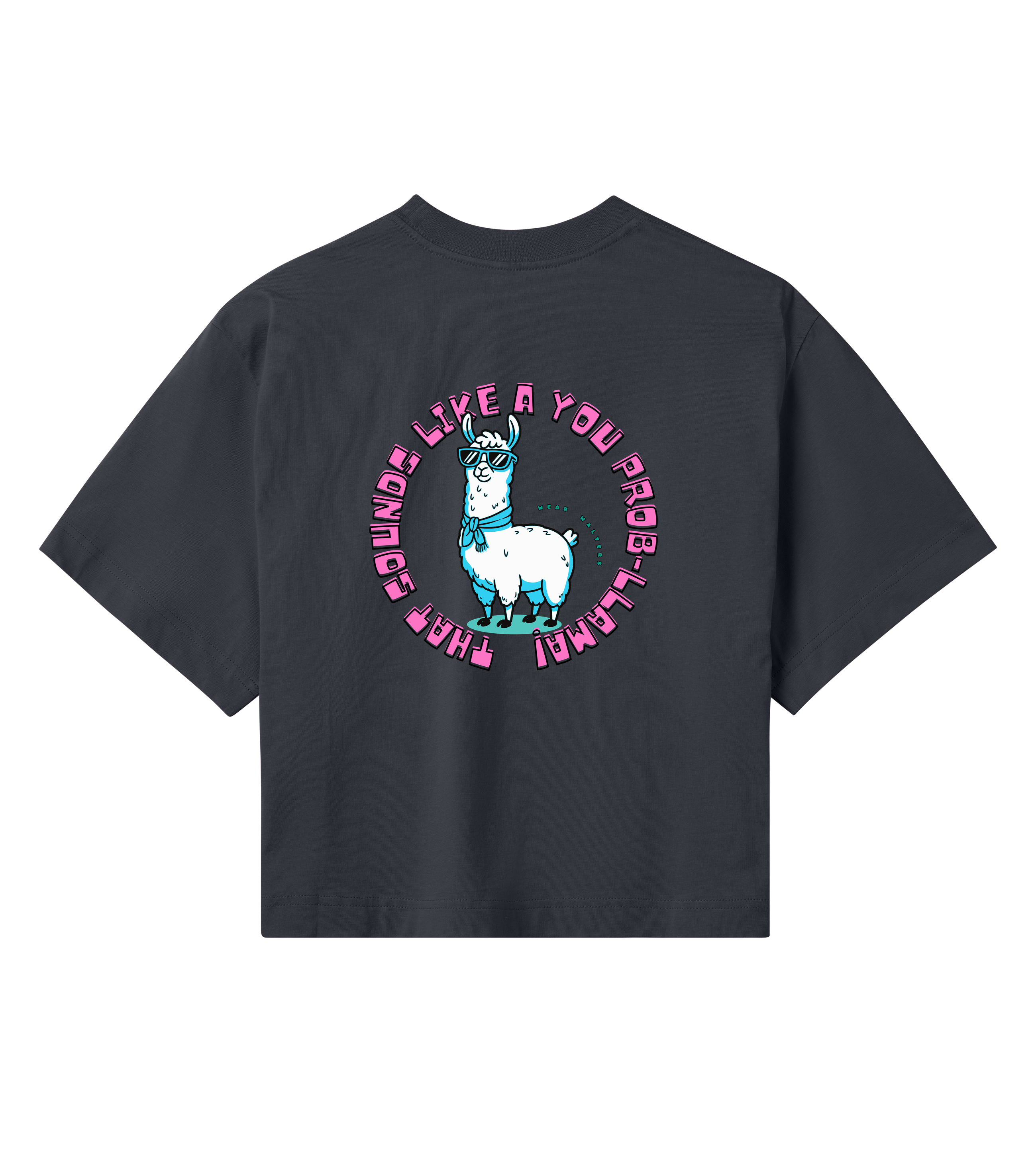 No Prob-llama - Womens Crop Top