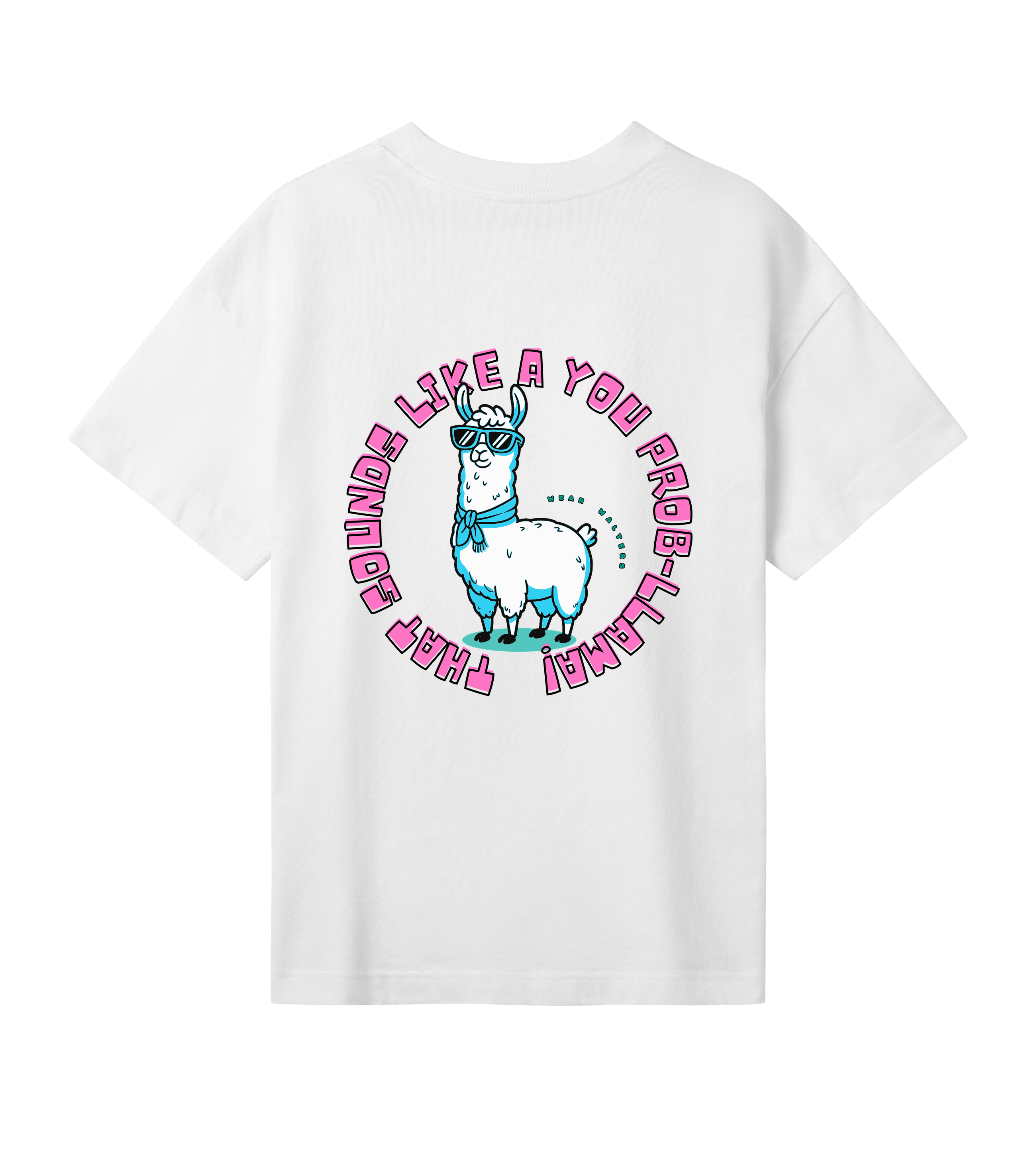 No Prob-llama - Übergroßes T-Shirt für Damen