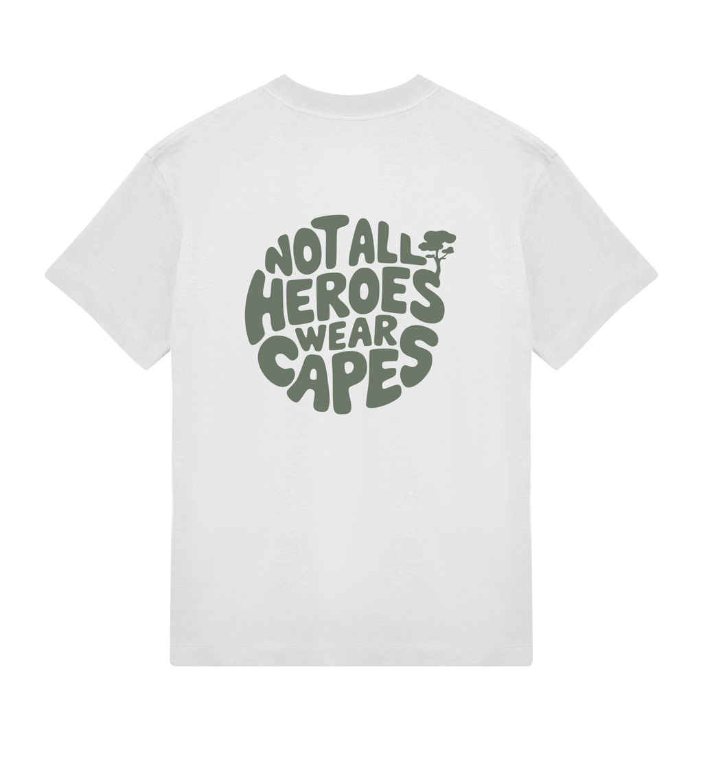 Not All Heroes - Mens Boxy Tee