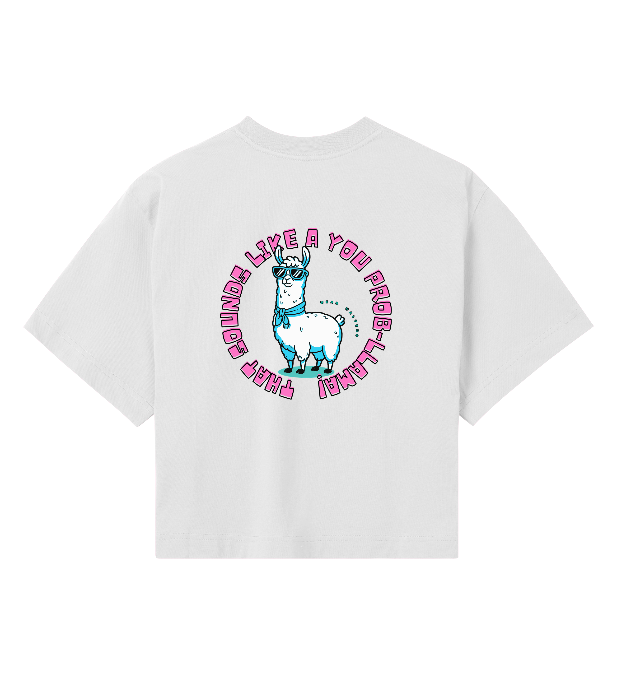 No Prob-llama - Womens Crop Top