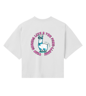 No Prob-llama - Crop-Top für Damen