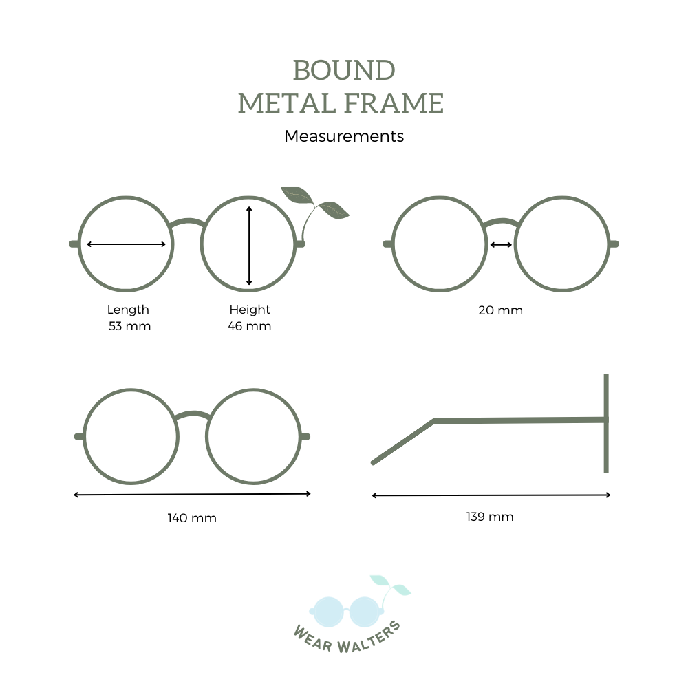 Bound - Solglasögon i metall