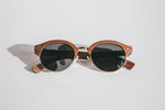 Wooden Sunglasses - ID03 - Walnut / Golden